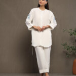 Alina Co-Ord Set - Soft Ivory White
