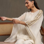 Noor Co-Ord Set - Ivory Cream