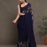 Raaz-e-raat Midnight Bloom Saree