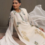 The Sahiba Suit Set - Ivory Cream