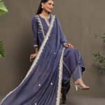 Soni Suit Set Twilight Blue