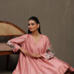 Gulrez Co-Ord Set Suit Set -  Dusty Pink