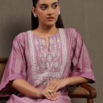 Aafreen Kurta Set - Blush Berry